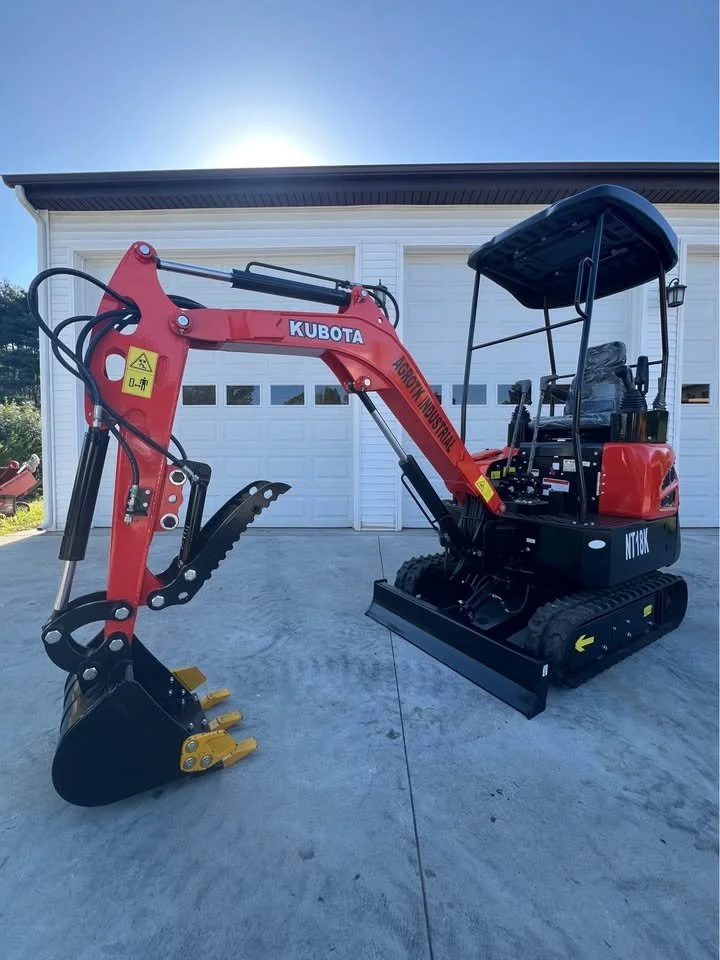 NT18K 1.8 Kubota Powered Ton Mini Excavator — Empire Construction